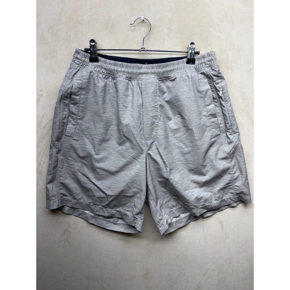BirdDogs Golf Shorts Mens Large Athletic Gray Lined Drawstring 3" Inseam Casual